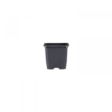 Alveole, tavi si ghivece - Ghiveci patrat negru 7x7x6.5 cm 0.19 L