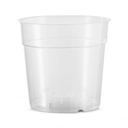 Ghiveci pentru orhideee transparent 14.7 x 12.5 cm 1.3 L