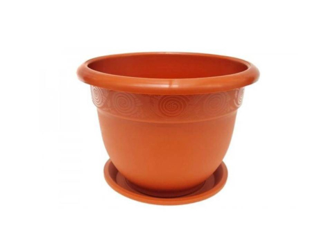 Alveole, tavi si ghivece - Ghiveci rotund cu tava nr.6 burdem