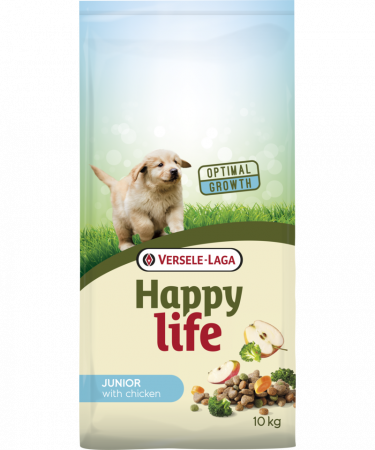 Hrana pentru caini - Hrana caini Happy Life Junior cu pui 10 kg