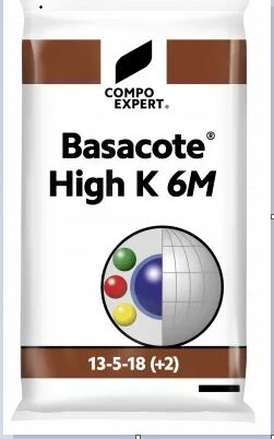 Ingrasaminte de baza - Ingrasamant cu eliberare lenta pentru inflorire Basacote High K 6M 13-5-18 +2 MgO 25 kg