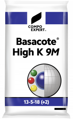 Ingrasaminte de baza - Ingrasamant cu eliberare lenta pentru inflorire Basacote High K 9M 13-5-18 +2 MgO 25 kg