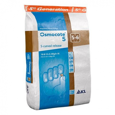 Ingrasaminte de baza - Ingrasamant Osmocote 5-6 luni 16-8-12 +2 MgO + microelemente 25 kg