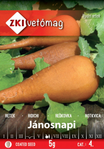 Ridichi - JANOSNAPI Seminte de ridichi ZKI 5g