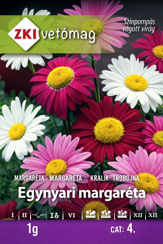 Seminte si bulbi de flori - Margareta anuala amestec de culori Seminte de flori 1 G