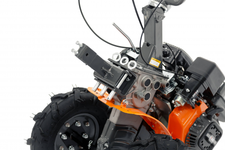 Motocultor OMAC MC 70 cu roti, plug si rarita [4]