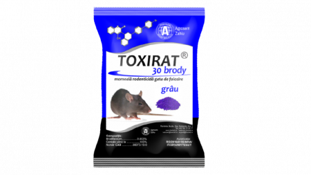 Igiena publica - Momeala rodenticida Toxirat Brody - grau 150 gr