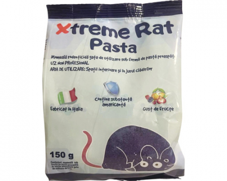 Igiena publica - Momeala rodenticida Xtreme Rat Pasta 150 gr