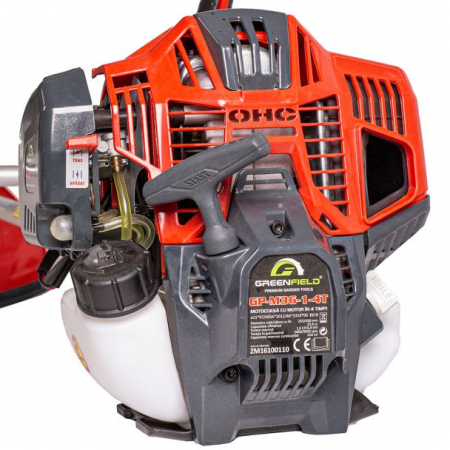 Motocoasa GreenField GP-M36-1-4T motor, 4 timpi, benzina, 1CP, 36 cmc [1]