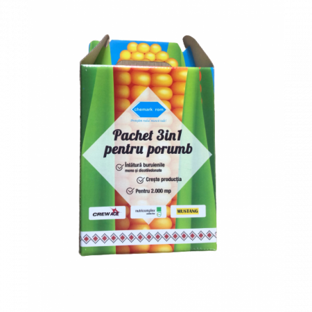 Pachete tehnologice agricultura - Pachet erbicidare si ingrasamant 3 in 1 pentru porumb 2000mp