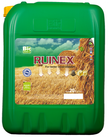Ingrasaminte lichide - Ruinex - descompunere si mineralizare resturi vegetale