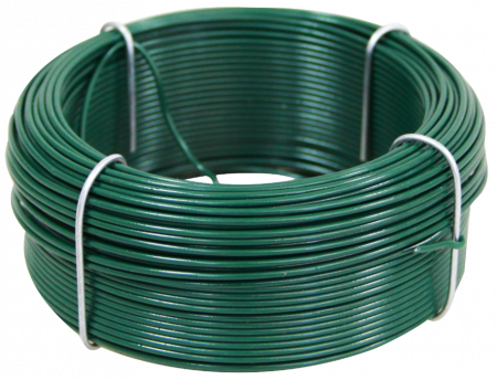 Accesorii pentru gradina - Sarma zincata plastifiata 1.6mm 50m