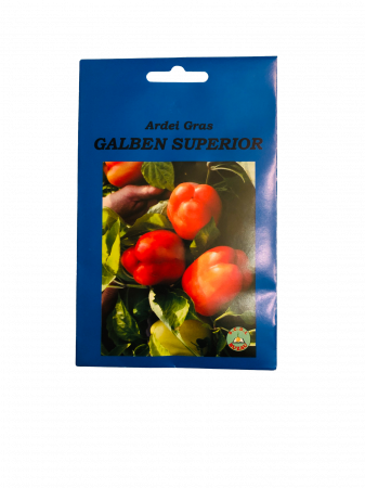 Seminte de legume - Seminte ardei gras Galben Superior 5 g