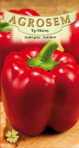 Ardei - Seminte de ardei gras ASTI RED 0.5g