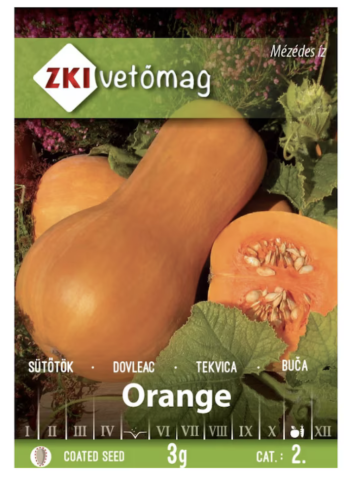 Dovleac - Seminte de dovleac placintar ORANGE 3g