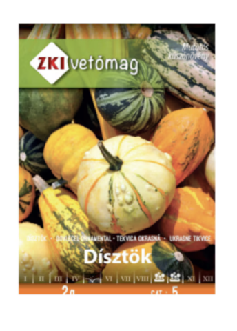 Dovleac - SEMINTE DE DOVLECEL ORNAMENTAL DISZTOK 2 G ZKI