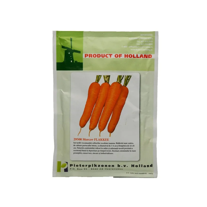 Morcov - Seminte de morcov Flakkee, 50 grame PPZ