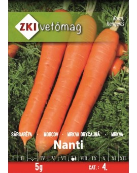 Morcov - Seminte de morcov NANTI 5 G - ZKI