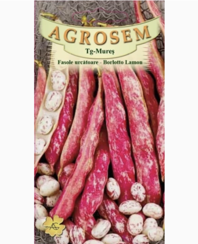 Seminte de legume - Seminte fasole urcatoare BORLOTTO LAMON 10g