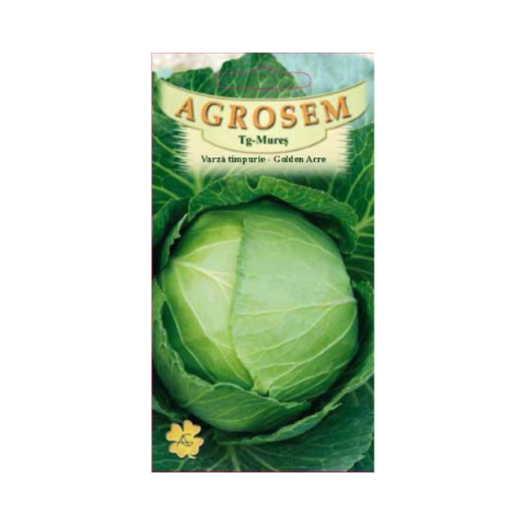 Varza - Seminte varza timpurie GOLDEN ACRE 3g