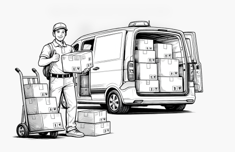 Motocultoare - Servicii curierat