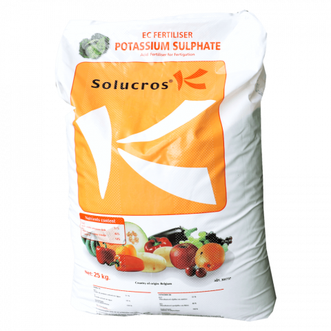 Ingrasaminte solubile - Sulfat de potasiu 25 kg  solubil in apa Solucros