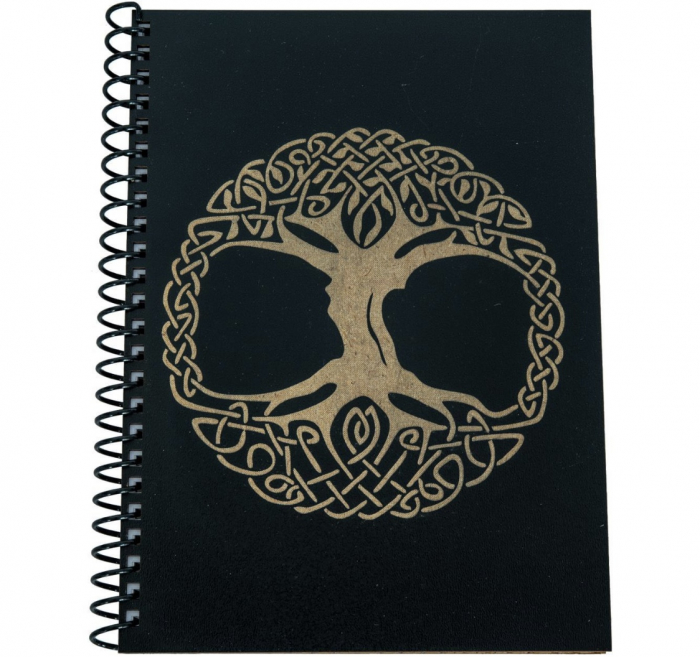 Agenda personalizata din lemn cu Pomul vietii, A5 [4]