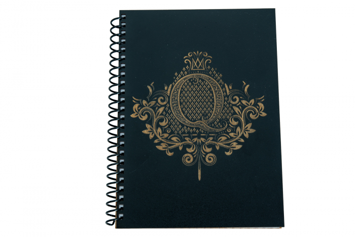 Agenda personalizata din lemn cu initiale, A5 [17]