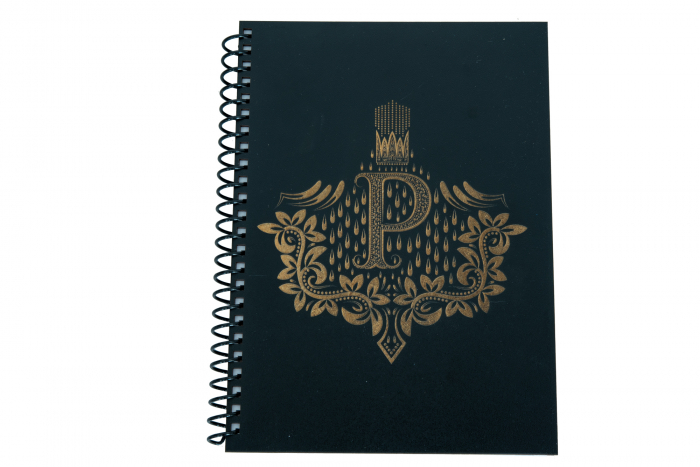 Agenda personalizata din lemn cu initiale, A5 [15]