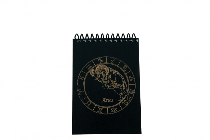 Agenda personalizata din lemn cu zodie, A6 [4]