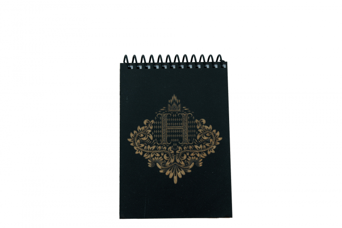 Agenda personalizata din lemn cu initiala, A6 [8]