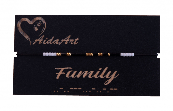 Bratara cod morse Family [2]