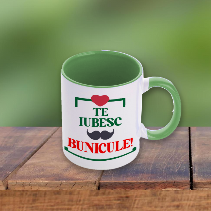 Cana personalizata Te iubesc bunicule [2]