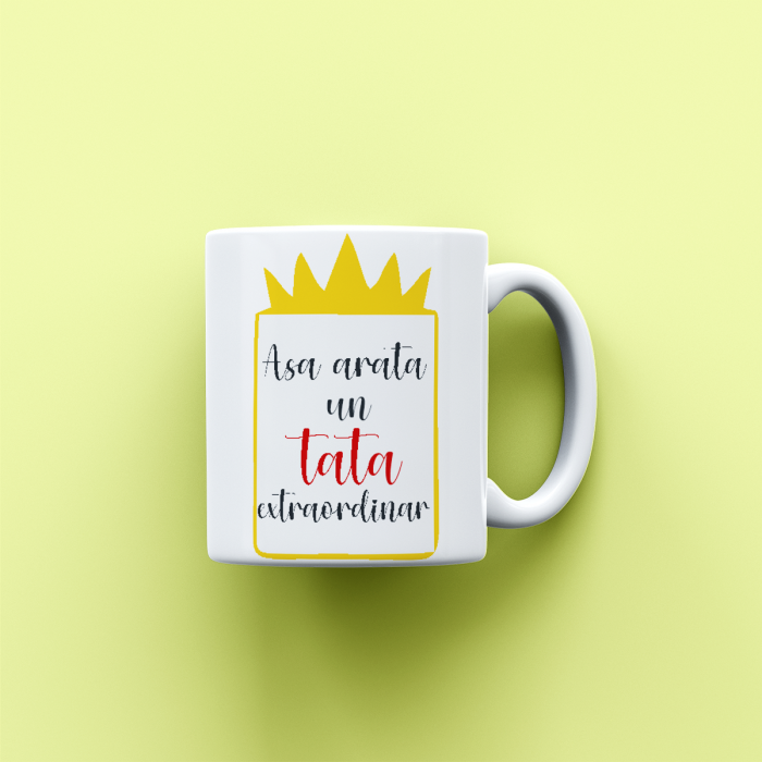 Cana personalizata Asa arata un tata extraordinar [1]