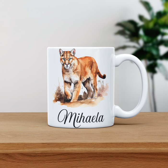 Cana personalizata cu poza si nume Puma [1]