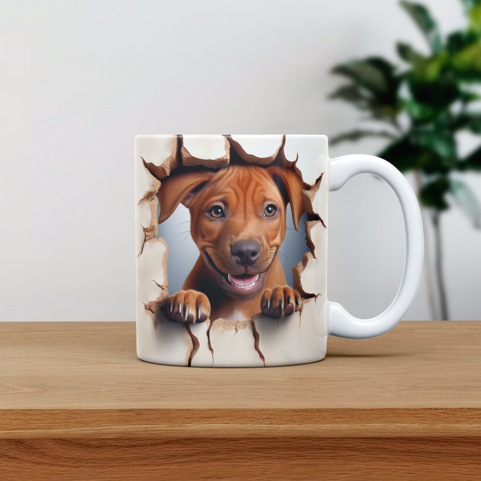 Cana personalizata cu poza si nume Caine Rhodesian Ridgebacks [1]