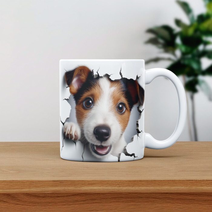 Cana personalizata cu poza si nume Caine Russell Terriers [1]