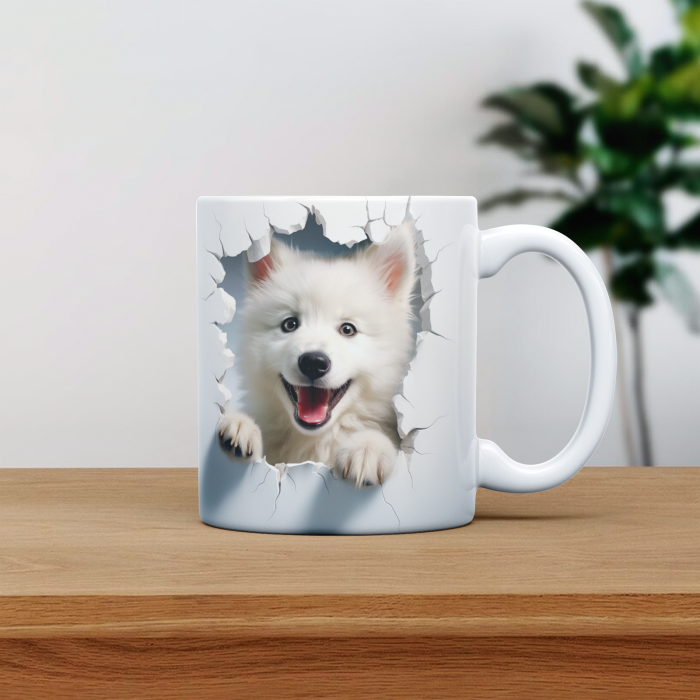 Cana personalizata cu poza si nume Caine Norwegian Elkhounds [1]