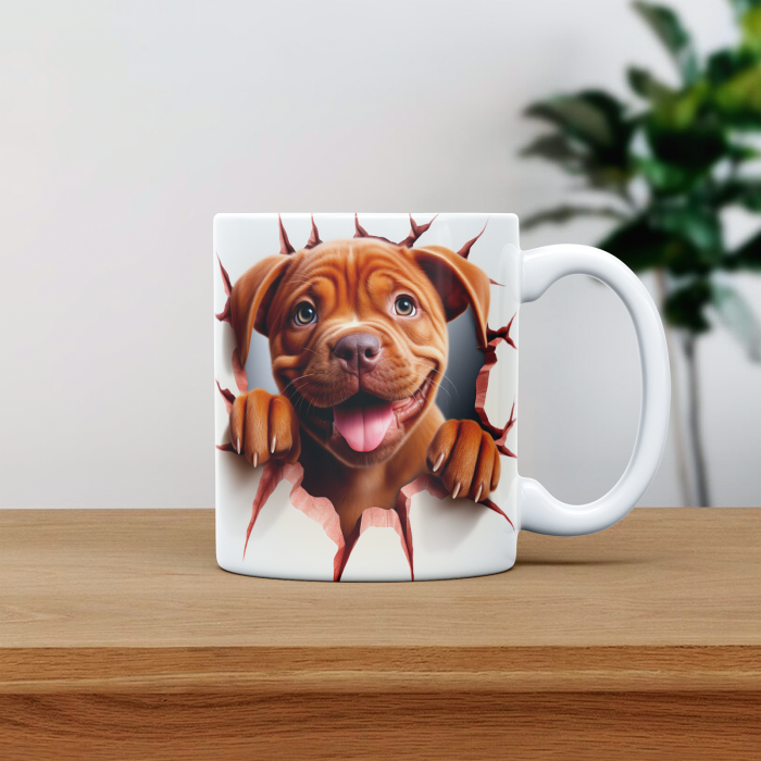 Cana personalizata cu poza si nume Caine Dogues de Bordeaux [1]