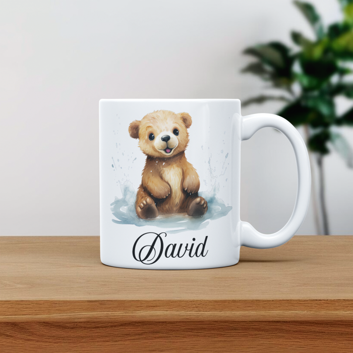 Cana personalizata cu poza si nume Ursulet [1]