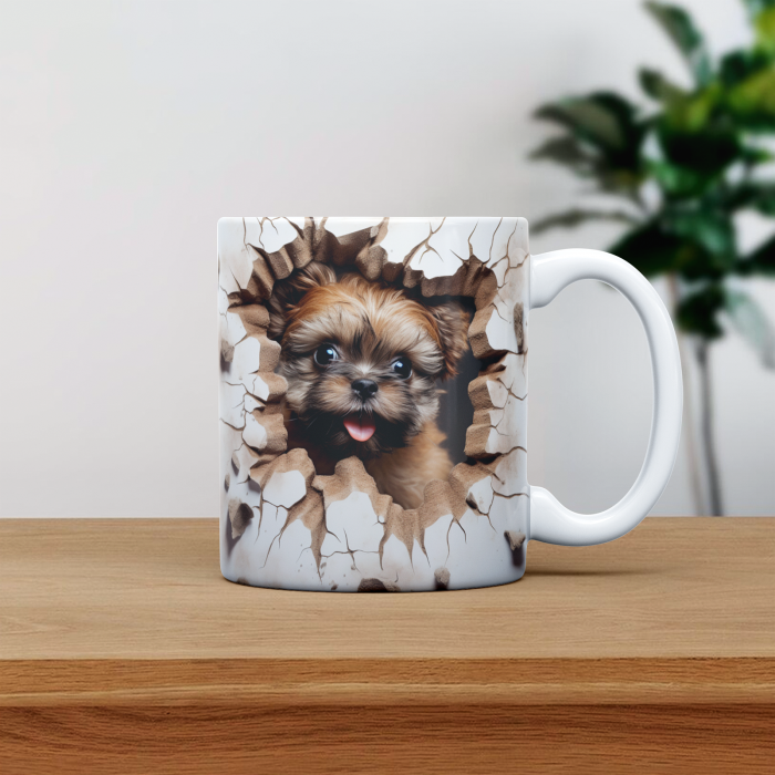 Cana personalizata cu poza si nume Caine Brussels Griffons [1]