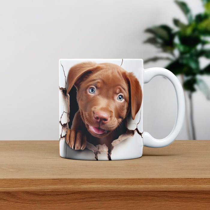 Cana personalizata cu poza si nume Caine Chesapeake Bay Retrievers [1]