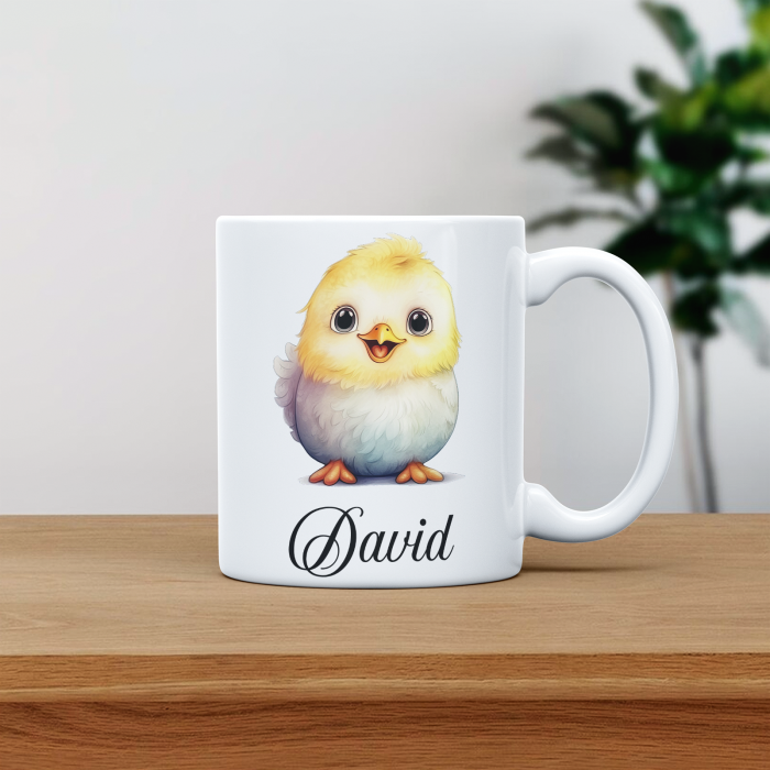 Cana personalizata cu poza si nume Pui [1]