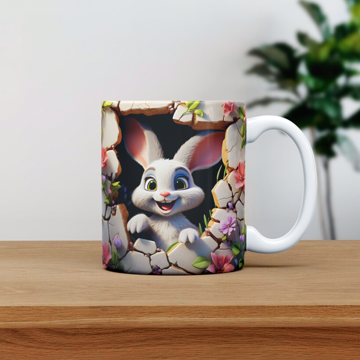 Cana personalizata cu poza si nume Iepuras [1]