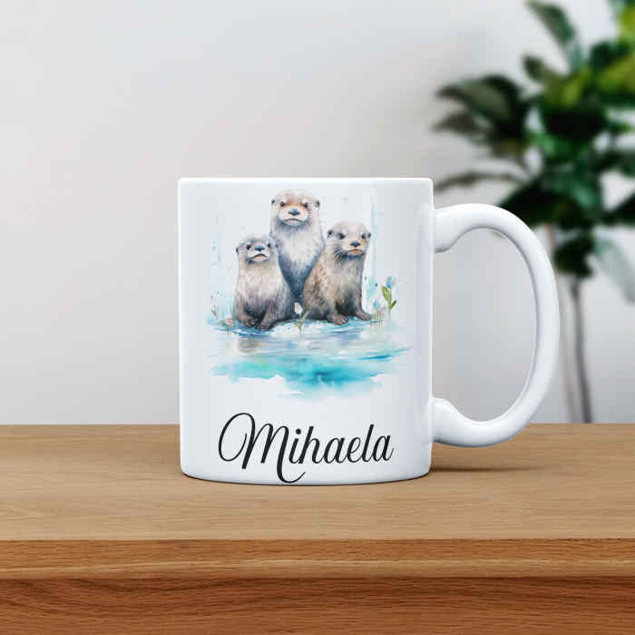 Cana personalizata cu poza si nume Foca [1]
