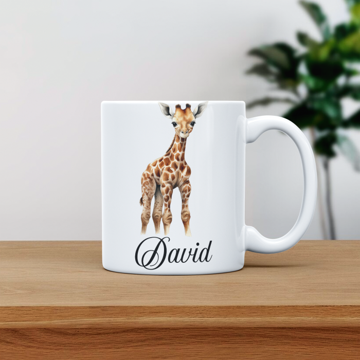 Cana personalizata cu poza si nume Girafa [1]
