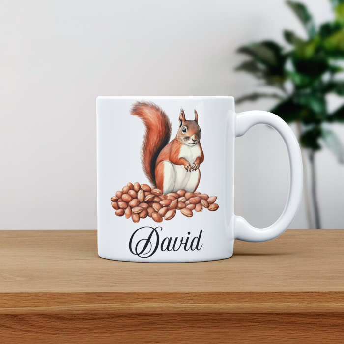 Cana personalizata cu poza si nume Veveritacu alune [1]