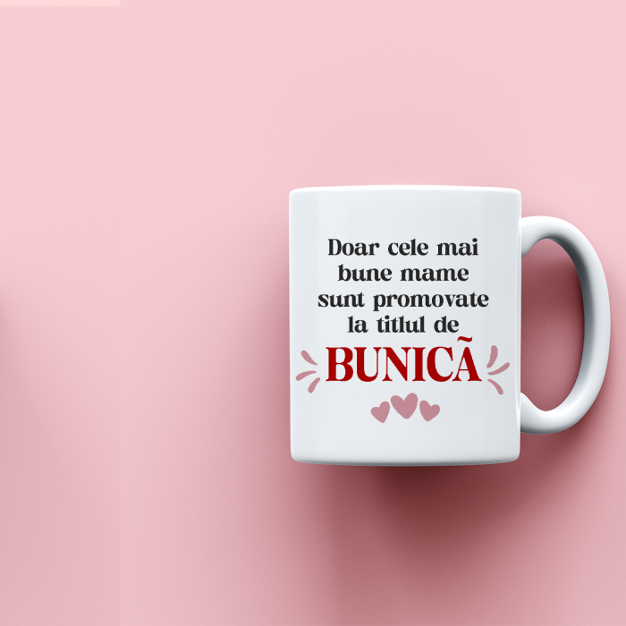 Cana personalizata cu mesaj Doar cele mai bune mame [2]