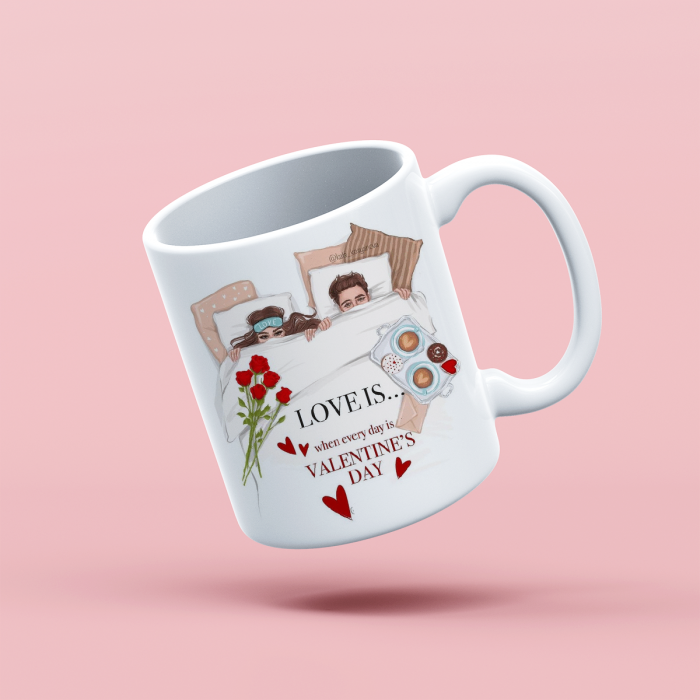 Cana personalizata cu nume si mesaj Valentine's day [1]