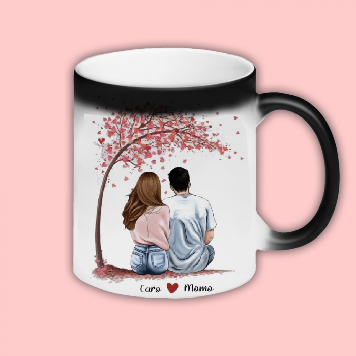 Cana personalizata cu nume si mesaj Under the tree [3]